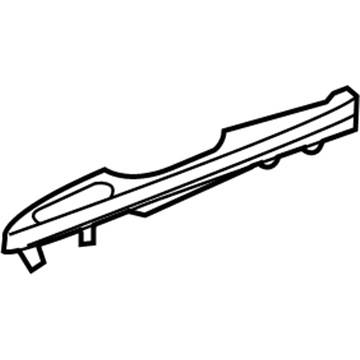 Mercedes-Benz E320 Armrest - 211-720-06-28-5C64