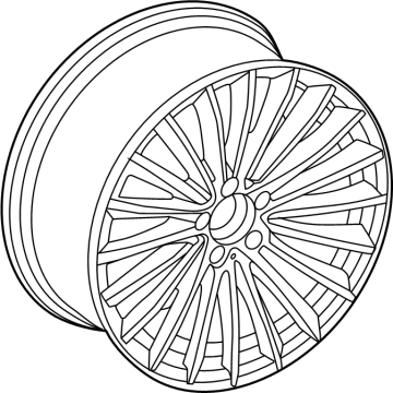 Mercedes-Benz SL43 AMG Alloy Wheels - 232-401-20-00-7X71