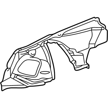 Mercedes-Benz SLK320 Wheelhouse - 170-620-64-61