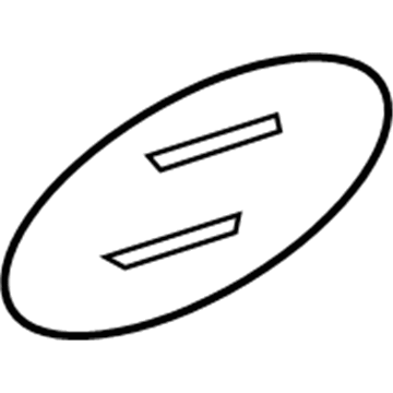 Mercedes-Benz SLC43 AMG Fuel Door - 172-750-00-06