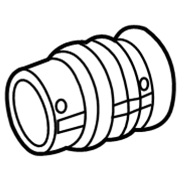 Mercedes-Benz SL450 Cooling Hose - 276-203-01-02