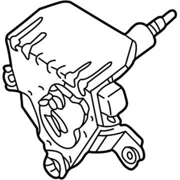Mercedes-Benz ML350 Wiper Motor - 163-820-31-42