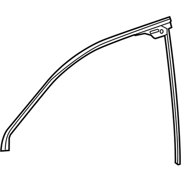 Mercedes-Benz Metris Door Seal - 447-720-03-54-64