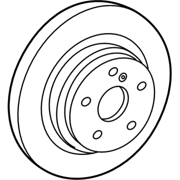 Mercedes-Benz S500 Brake Rotor - 220-423-02-12-64