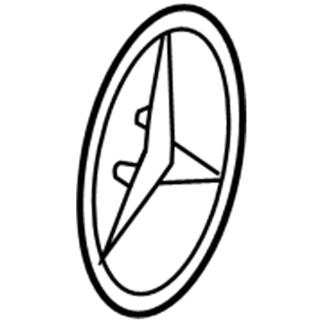 Mercedes-Benz SLK250 Emblem - 172-817-00-16