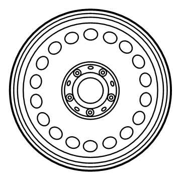 Mercedes-Benz Spare Wheel - 247-400-01-00-9090