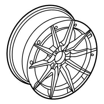Mercedes-Benz CLA35 AMG Alloy Wheels - 118-401-05-00-7X23