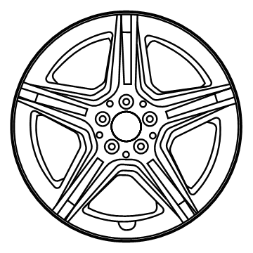 Mercedes-Benz 118-401-02-00-7X23 Wheel Mercedes-Benz 118-401-02-00-7X23 Wheel