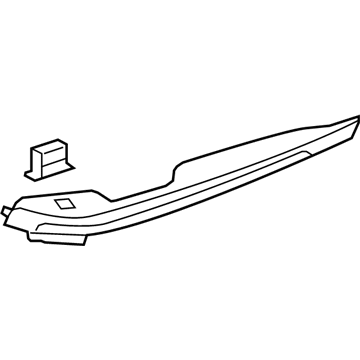 Mercedes-Benz SLC300 Armrest - 172-720-02-95-64-9A84