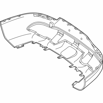 Mercedes-Benz EQE SUV AMG Bumper - 294-885-57-00