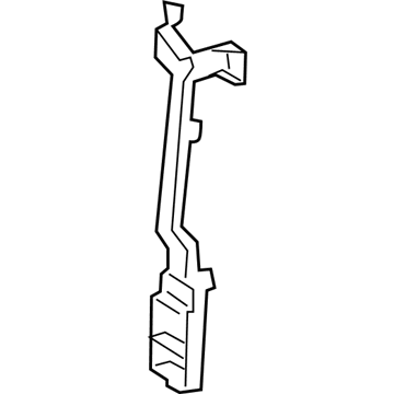 910-880-38-01 Mercedes-Benz Distance Sensor Bracket Illustration 1 of 1