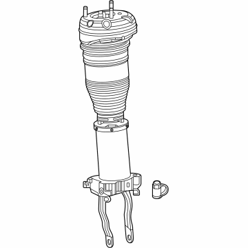 Mercedes-Benz GLS580 Strut Housing - 167-320-11-03