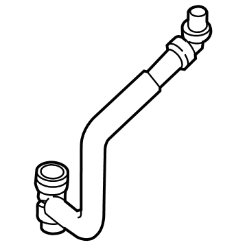 Mercedes-Benz GLC63 AMG Cooling Hose - 253-500-63-00