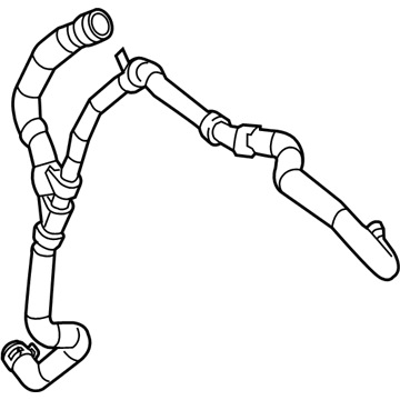 Mercedes-Benz GLC63 AMG Cooling Hose - 253-501-37-01