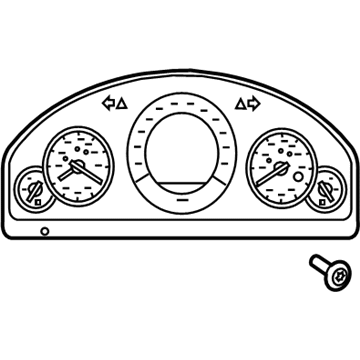 Mercedes-Benz E350 Tachometer - 212-900-31-10-80