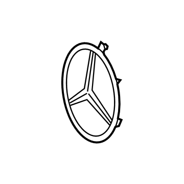 Mercedes-Benz GLA250 Emblem - 205-880-64-06