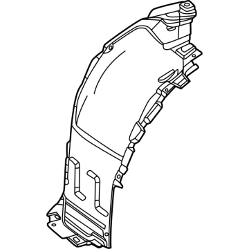 Mercedes-Benz CLE53 AMG Fender Splash Shield - 236-880-89-02