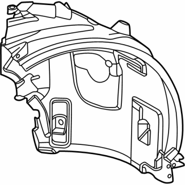 Mercedes-Benz CLE53 AMG Fender Splash Shield - 236-690-83-02