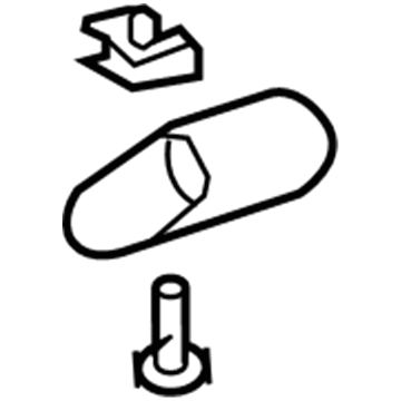 Mercedes-Benz Exhaust Tip - 204-490-63-27