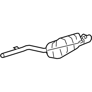 Mercedes-Benz E350 Exhaust Pipe - 204-490-87-59