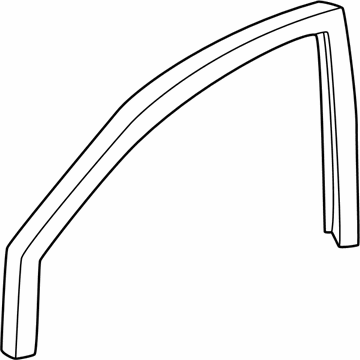 Mercedes-Benz C32 AMG Window Run - 203-725-01-25