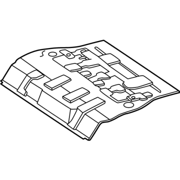 Mercedes-Benz EQE SUV AMG Floor Pan - 294-610-88-01