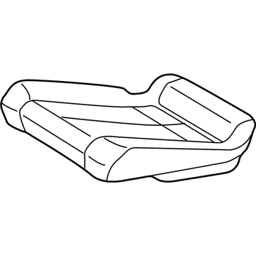 Mercedes-Benz CLK320 Seat Cushion - 208-920-01-50