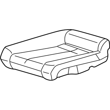 Mercedes-Benz CLK320 Seat Cushion - 208-920-02-50