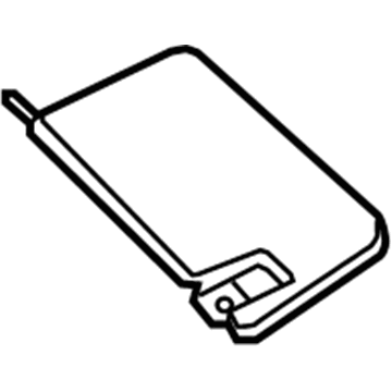 Mercedes-Benz S550e Sun Visor - 222-810-14-10-9H99