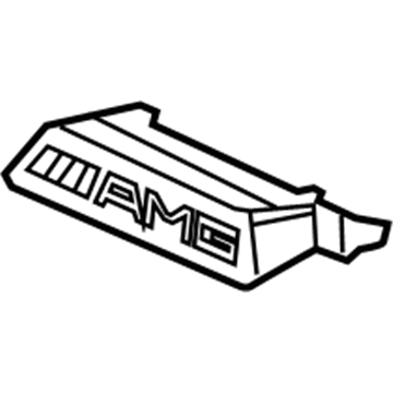 Mercedes-Benz GLE43 AMG Emblem - 292-817-32-00-64