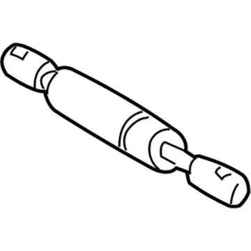 Mercedes-Benz C320 Liftgate Lift Support - 203-980-01-64