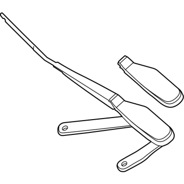Mercedes-Benz EQE SUV AMG Wiper Arm - 296-820-09-00