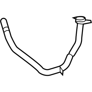 Mercedes-Benz C63 AMG S Cooling Hose - 205-501-04-02