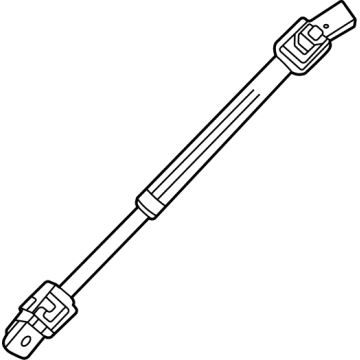 Mercedes-Benz GLE53 AMG SUV Steering Shaft - 167-460-12-01