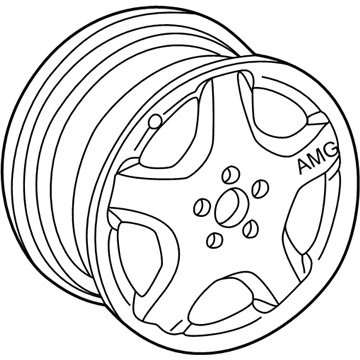 Mercedes-Benz S350 Spare Wheel - 220-400-13-02