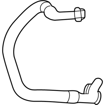 Mercedes-Benz GLE450 SUV A/C Hose - 167-830-80-03
