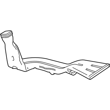 Mercedes-Benz CLA45 AMG Air Duct - 247-831-02-00