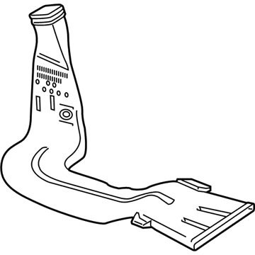 Mercedes-Benz CLA45 AMG Air Duct - 247-831-01-00