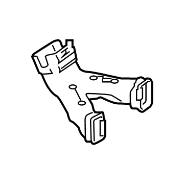 Mercedes-Benz EQB 250+ Air Duct - 177-831-02-00