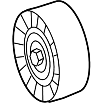 Mercedes-Benz SLK250 Timing Belt Idler Pulley - 000-202-16-19
