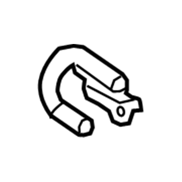 Mercedes-Benz S560e Muffler Strap - 222-491-39-41