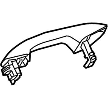 Mercedes-Benz GLE53 AMG SUV Exterior Door Handle - 099-760-20-01-6989