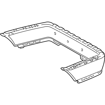 Mercedes-Benz C230 Bumper Cover - 202-880-11-40-67