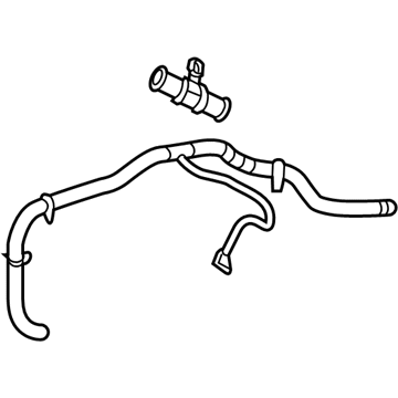 Mercedes-Benz B Electric Drive Cooling Hose - 242-501-06-82