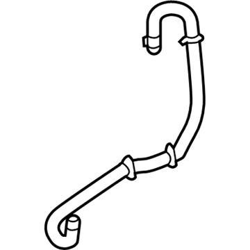 Mercedes-Benz B Electric Drive Cooling Hose - 242-501-08-82