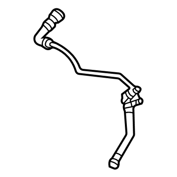 Mercedes-Benz SL63 AMG S E Performance Intercooler Hose - 177-200-33-01