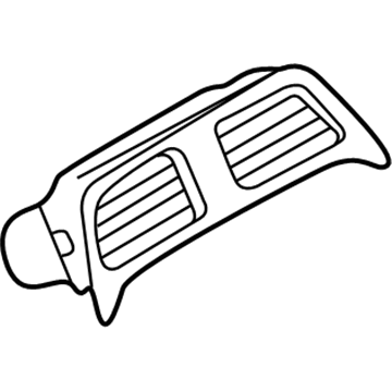 Mercedes-Benz CLK430 Grille - 208-830-03-54-7225