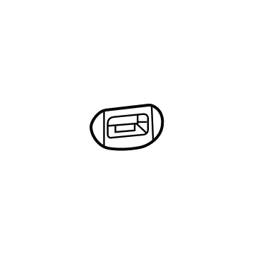 Mercedes-Benz GLE53 AMG SUV Body Mount Hole Plug - 000-998-10-07