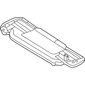 Mercedes-Benz SLK250 Sun Visor - 172-810-23-00-9051