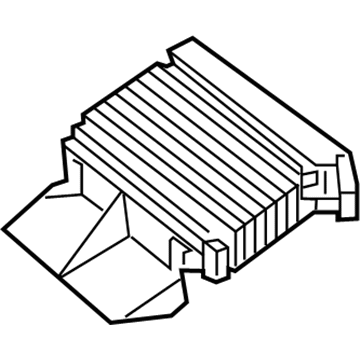 Mercedes-Benz GL450 Air Duct - 166-500-01-61